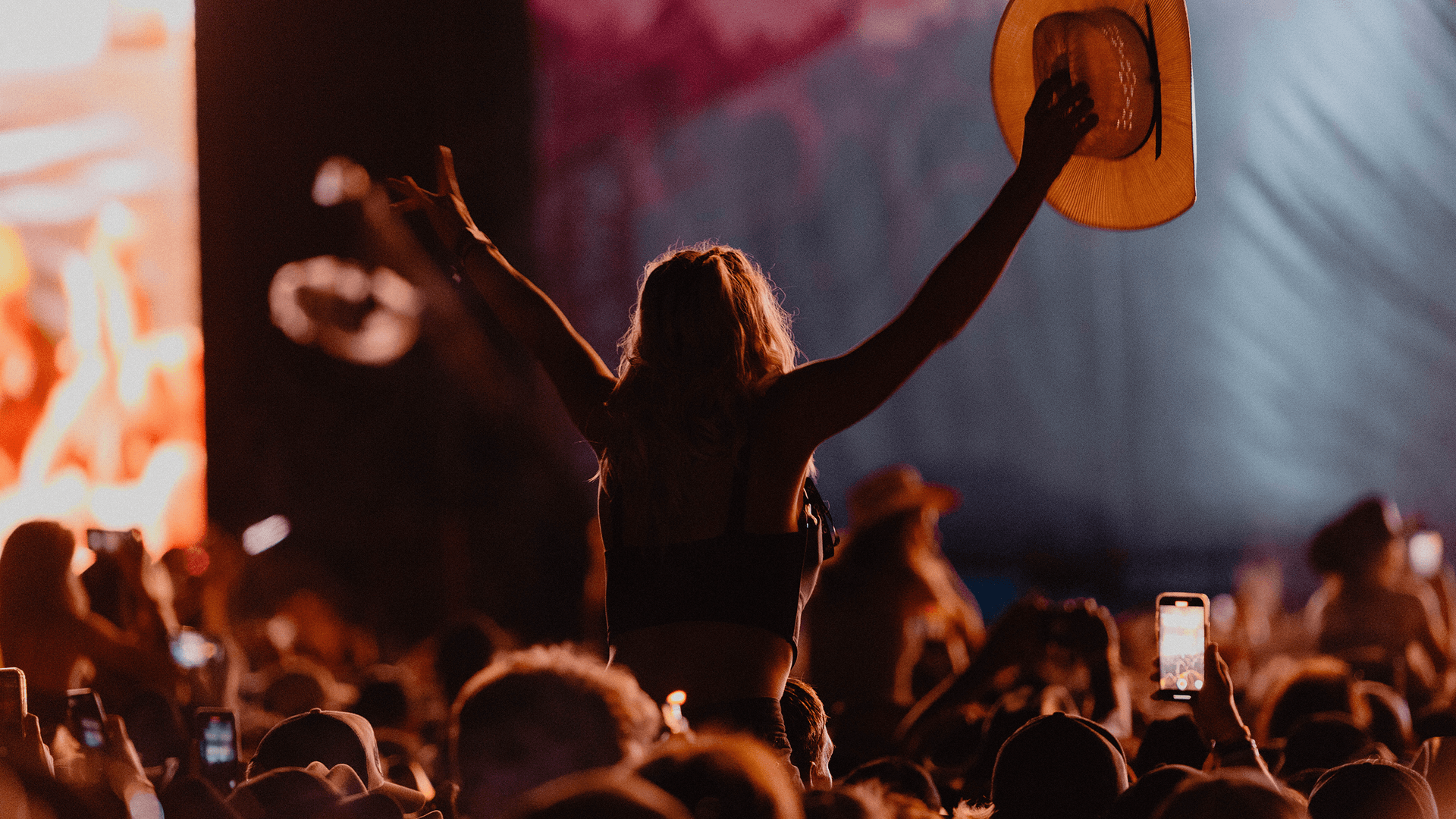 Boots and Hearts West at Fan Park at ICE District