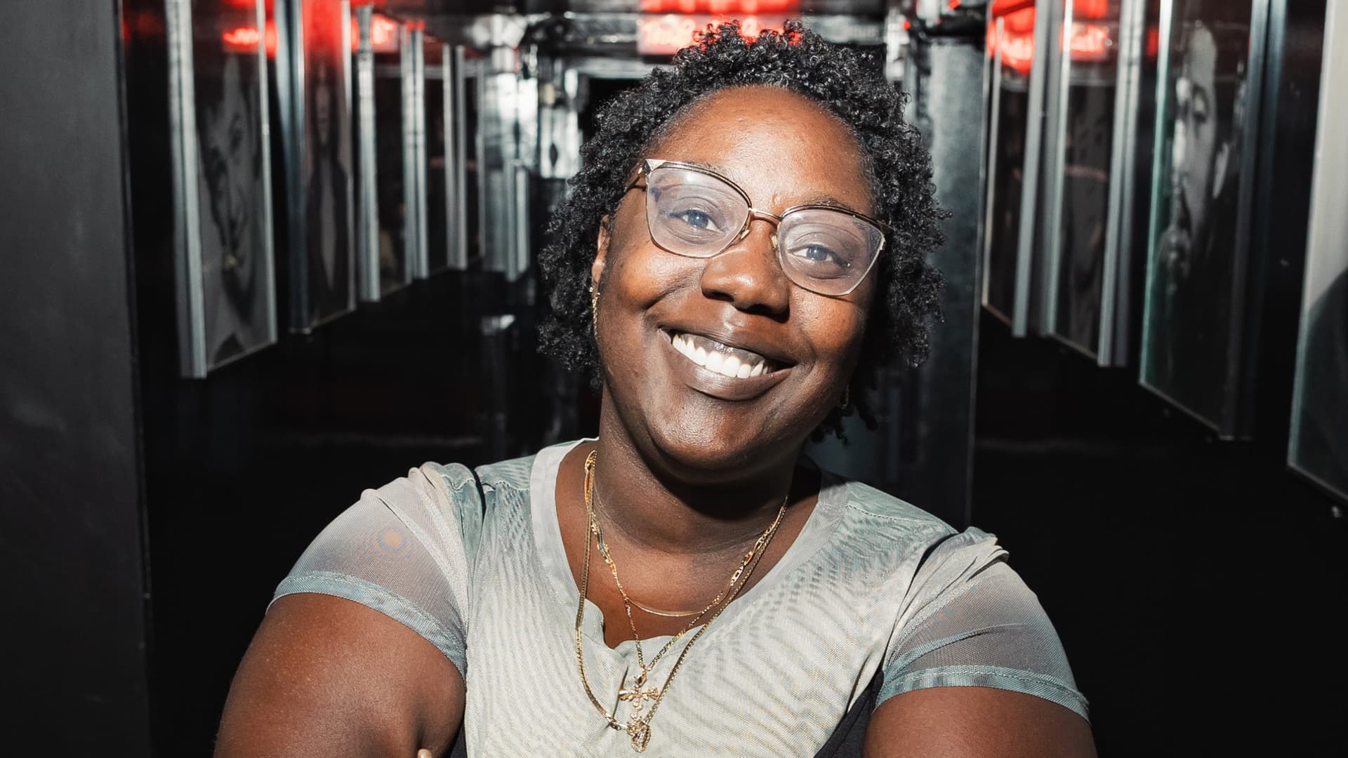 Felicia Folkes at Punch Line Sacramento Callback Bar