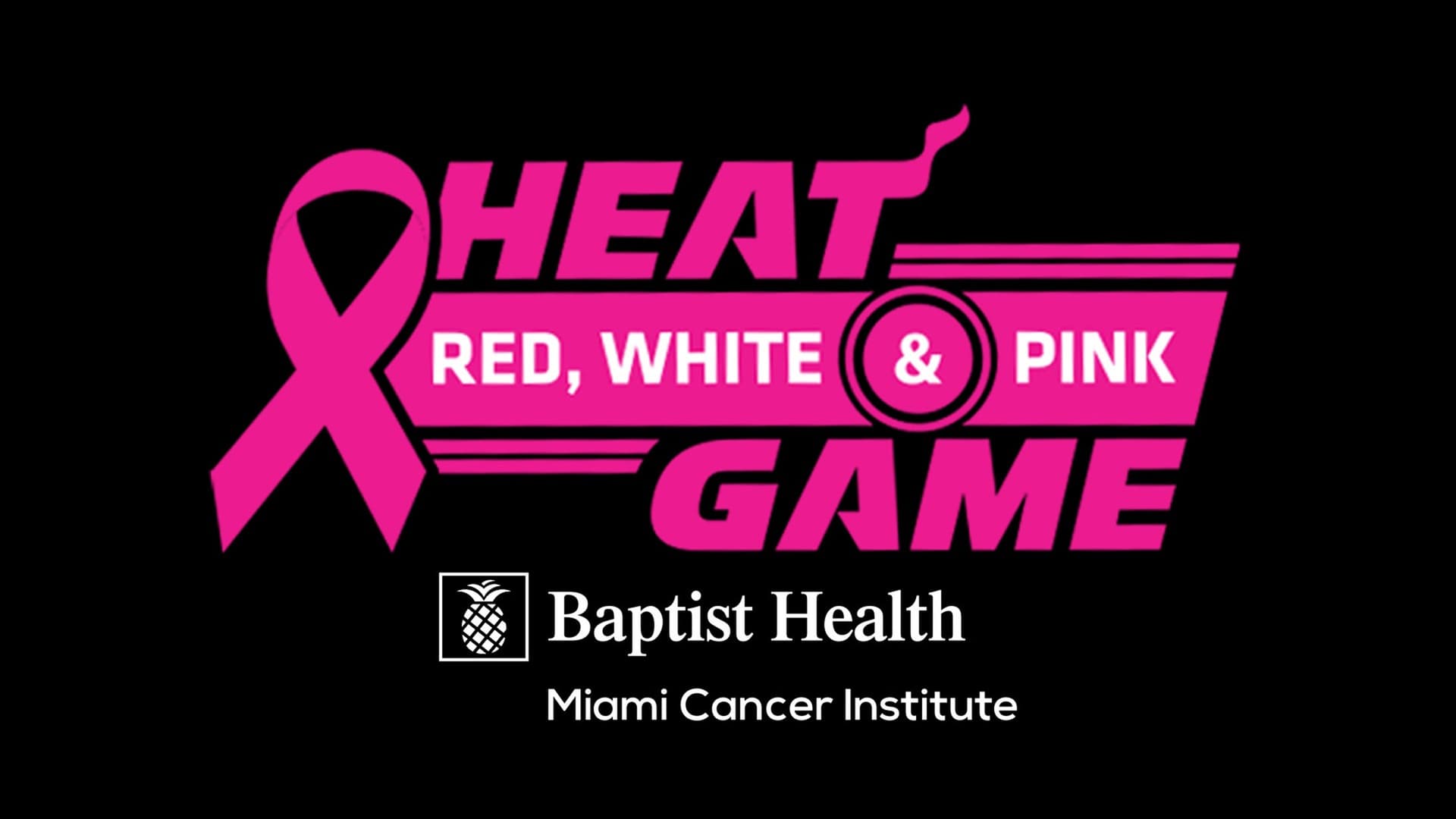 MIAMI HEAT RED, WHITE & PINK GAME at Kaseya Center