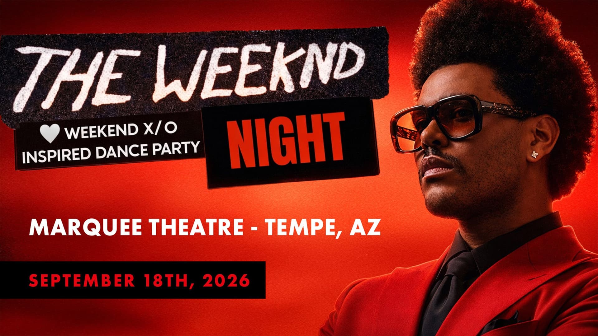 DaftPunkNight Presents: THE WEEKND NIGHT at Marquee Theatre