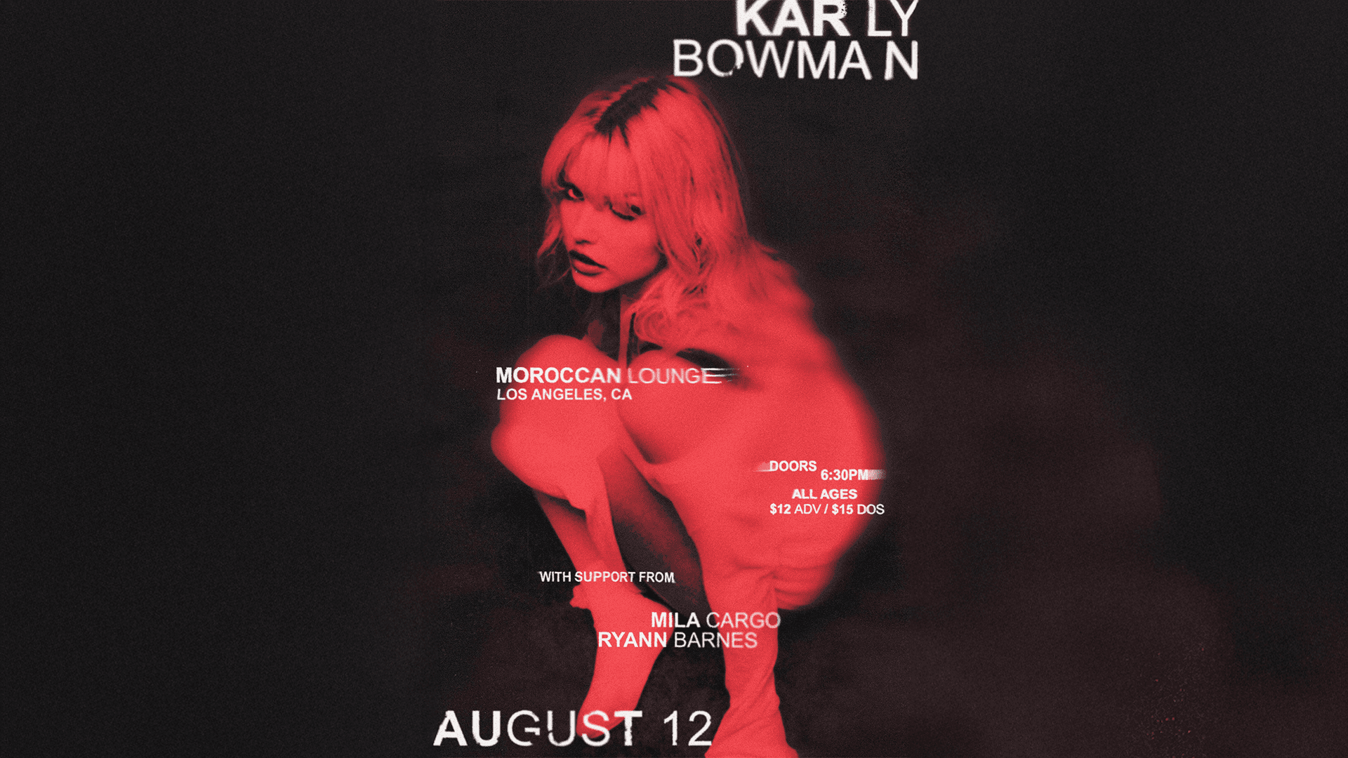 Karly Bowman at The Moroccan Lounge