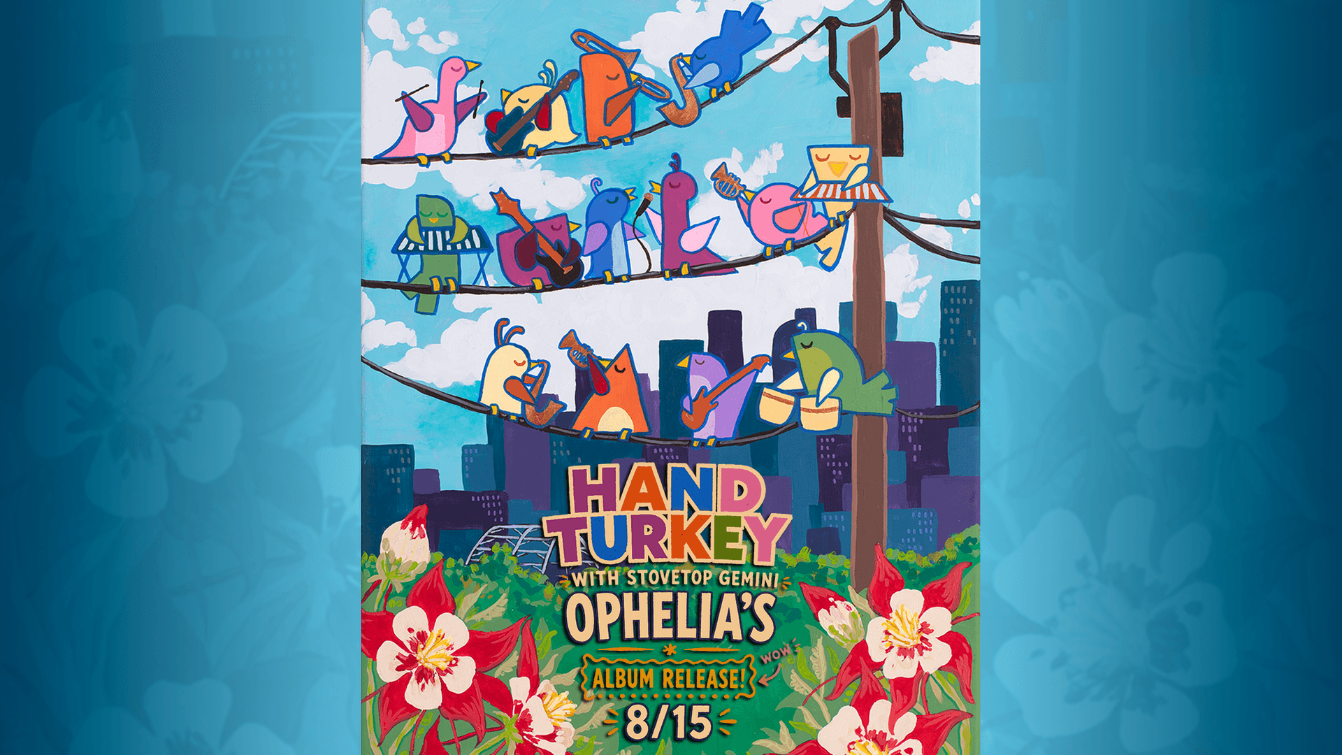 Hand Turkey at Ophelia's Electric Soapbox