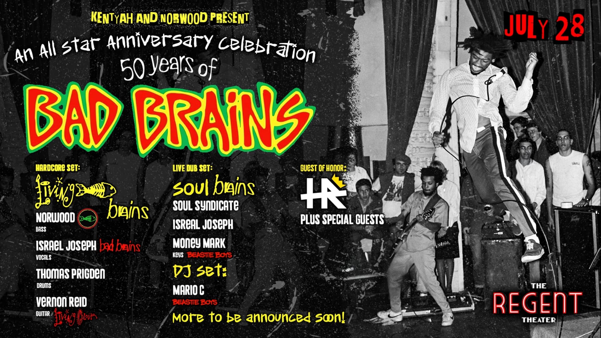 Bad Brains at The Regent Theater