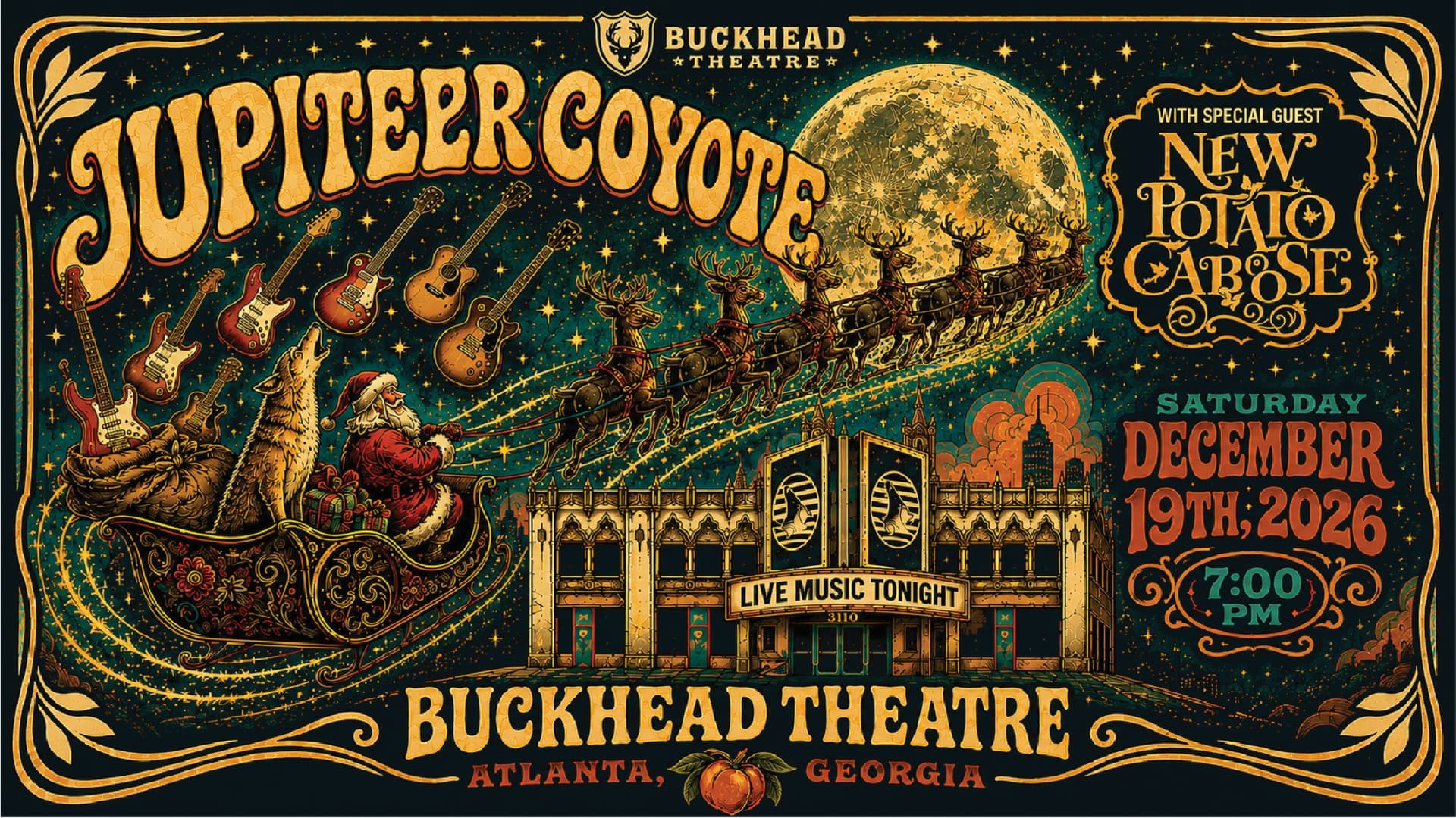 Jupiter Coyote at Buckhead Theatre