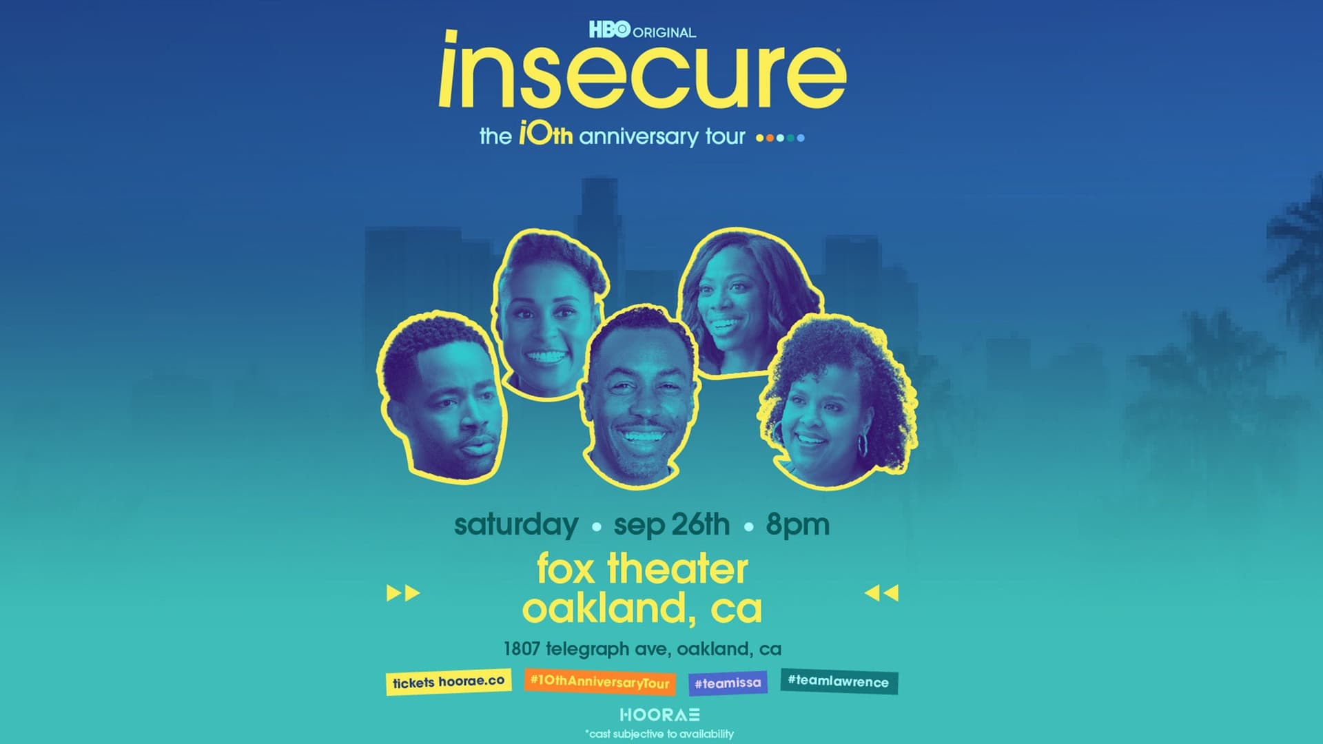 Issa Rae at Fox Theater