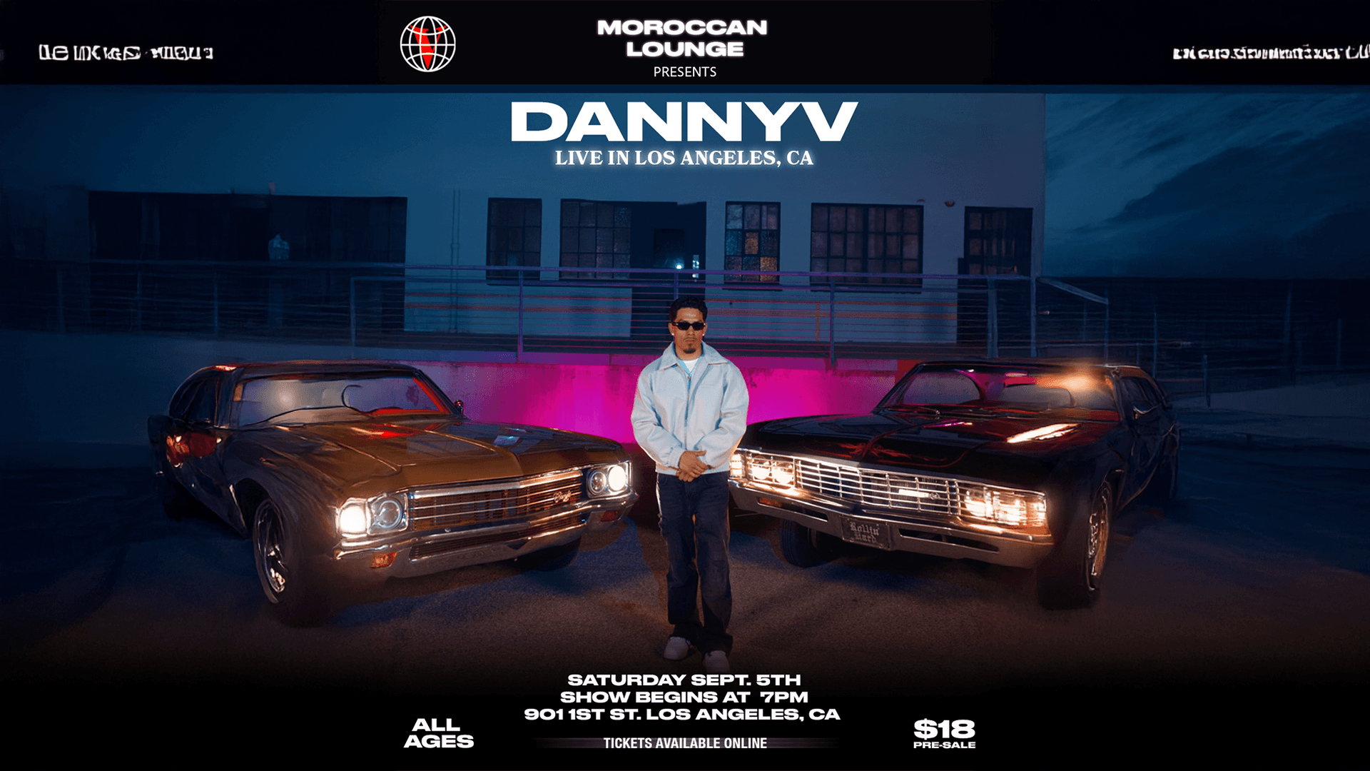 DannyV at The Moroccan Lounge