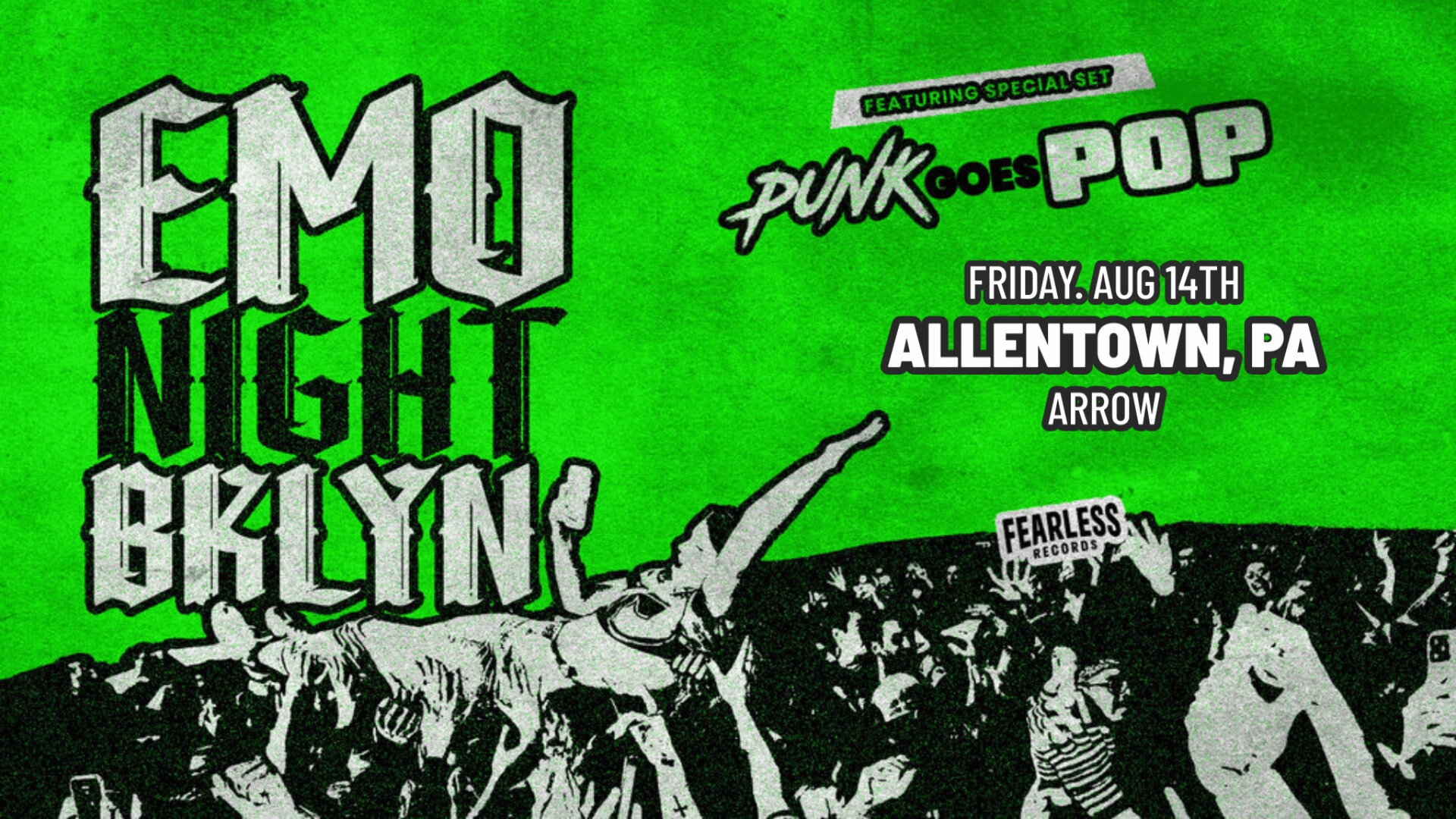 Emo Night Brooklyn at Arrow