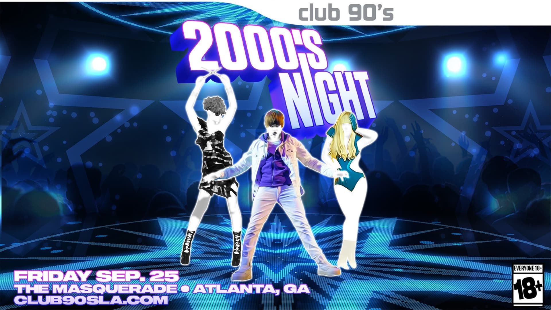 Club 90’s 2000’s Night at The Masquerade - Heaven