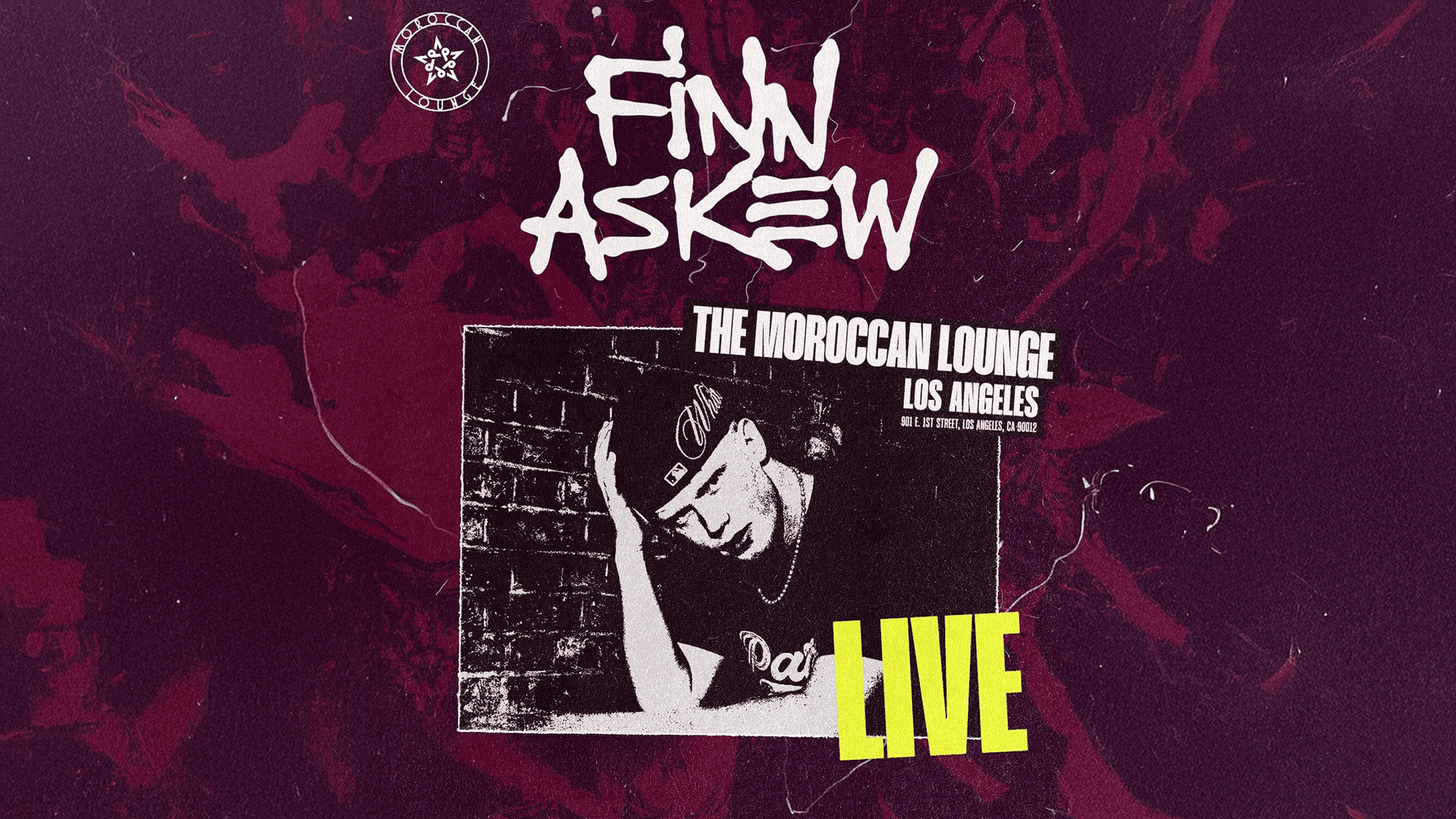 Finn Askew at The Moroccan Lounge