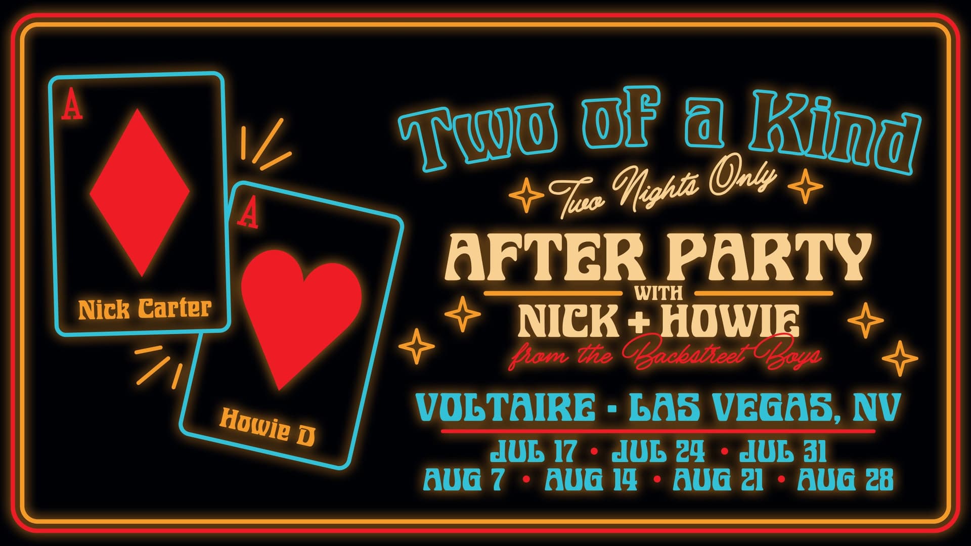 Nick Carter at Voltaire at The Venetian Resort