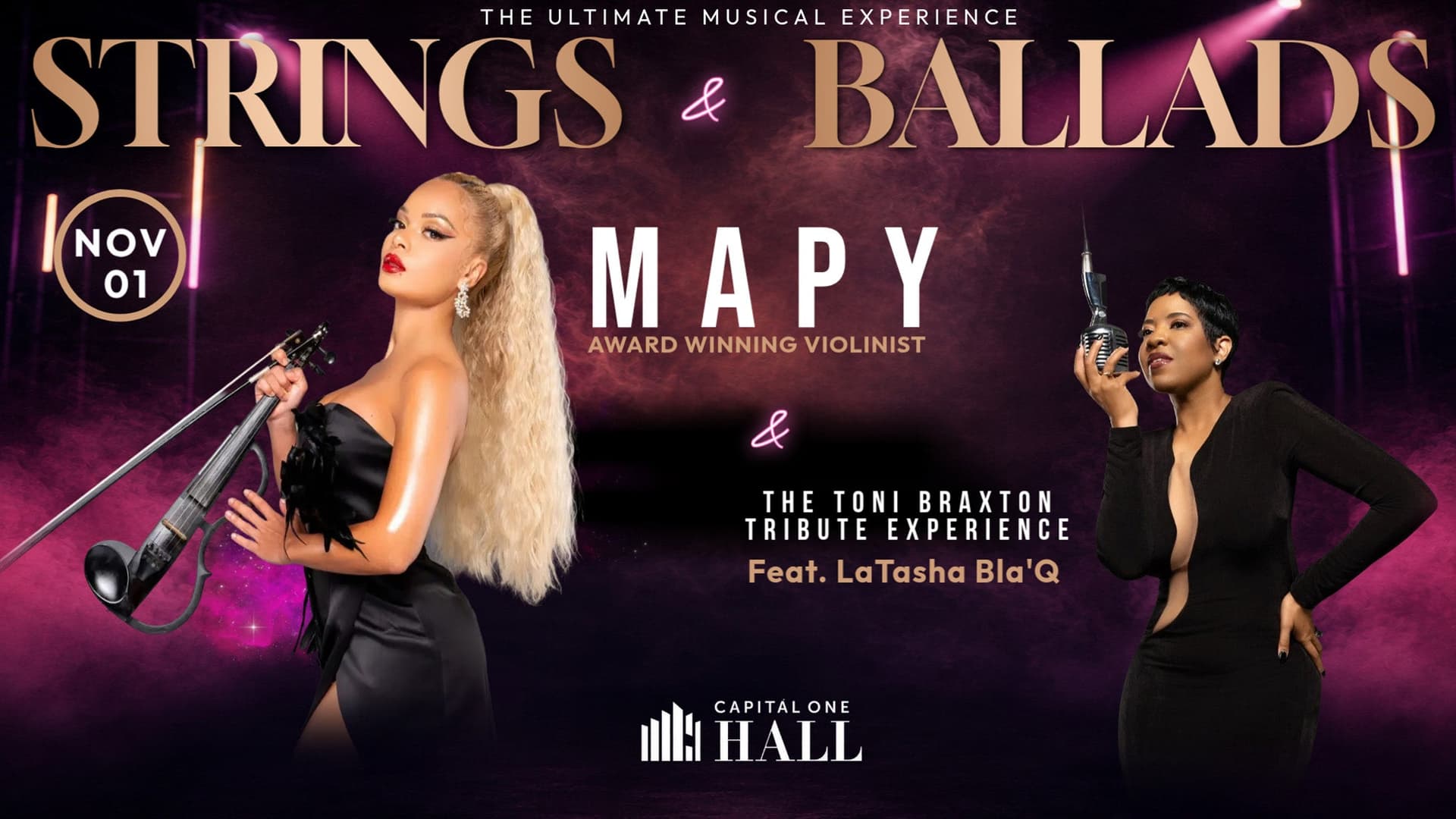 Strings and Ballads at Capital One Hall