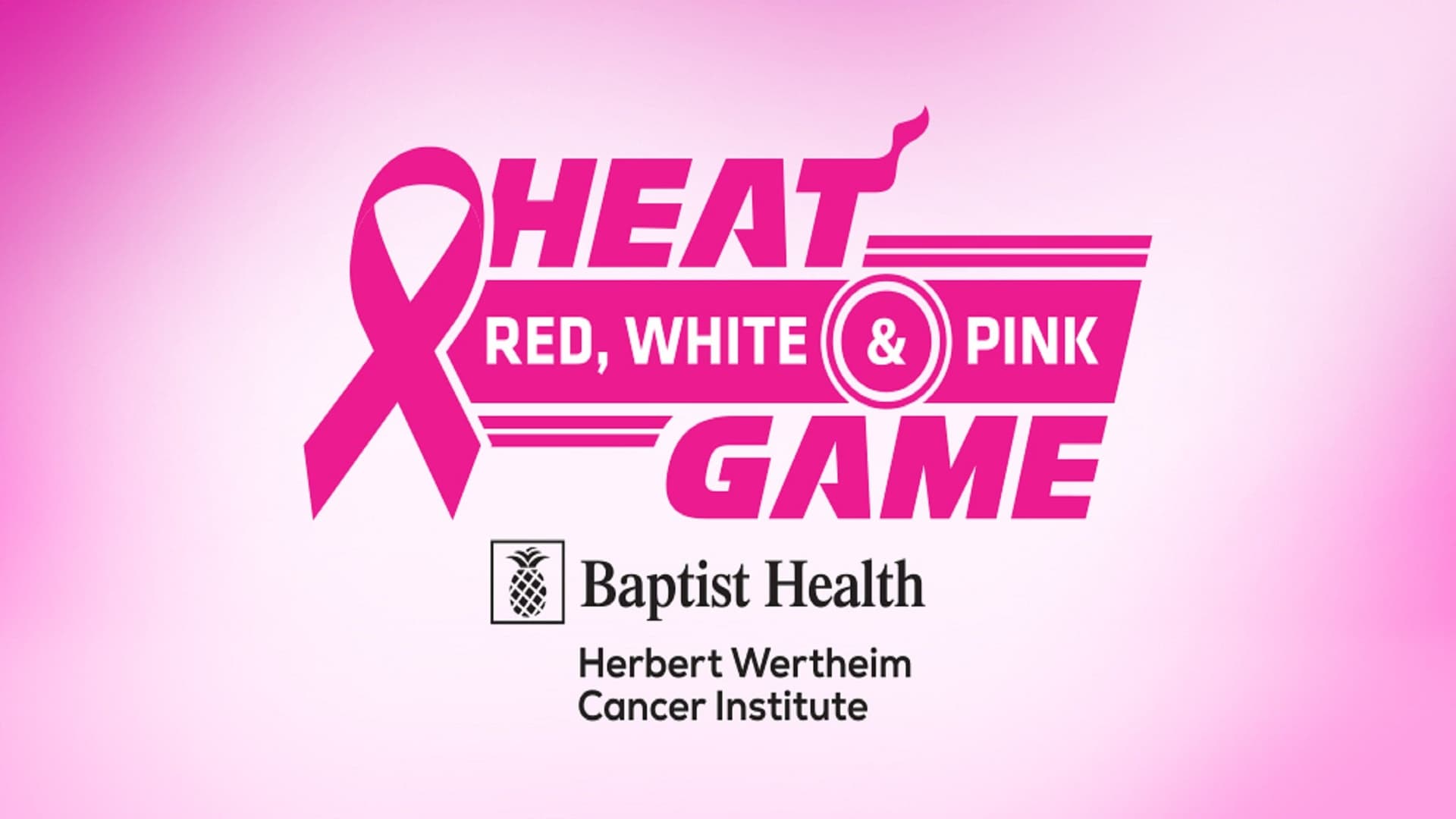 MIAMI HEAT RED, WHITE & PINK GAME at Kaseya Center