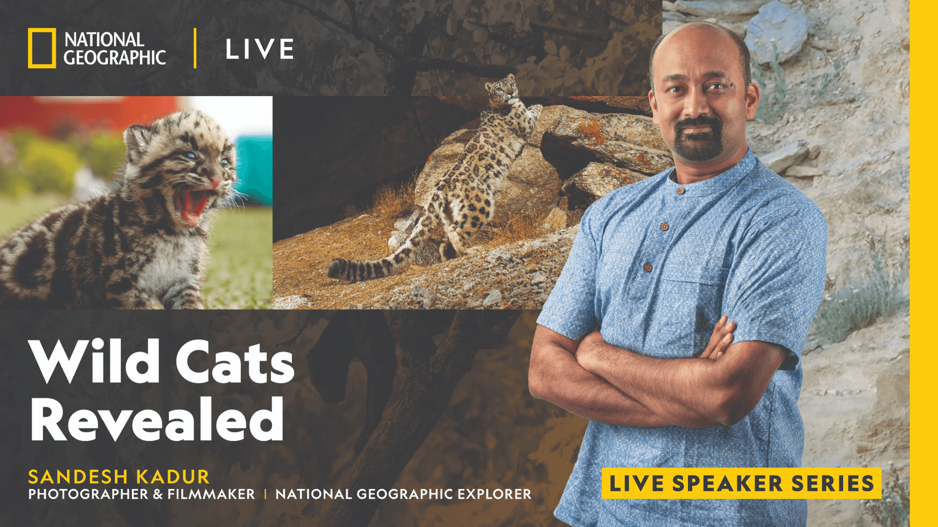 National Geographic Live - Wild Cats Revealed at The Carolina