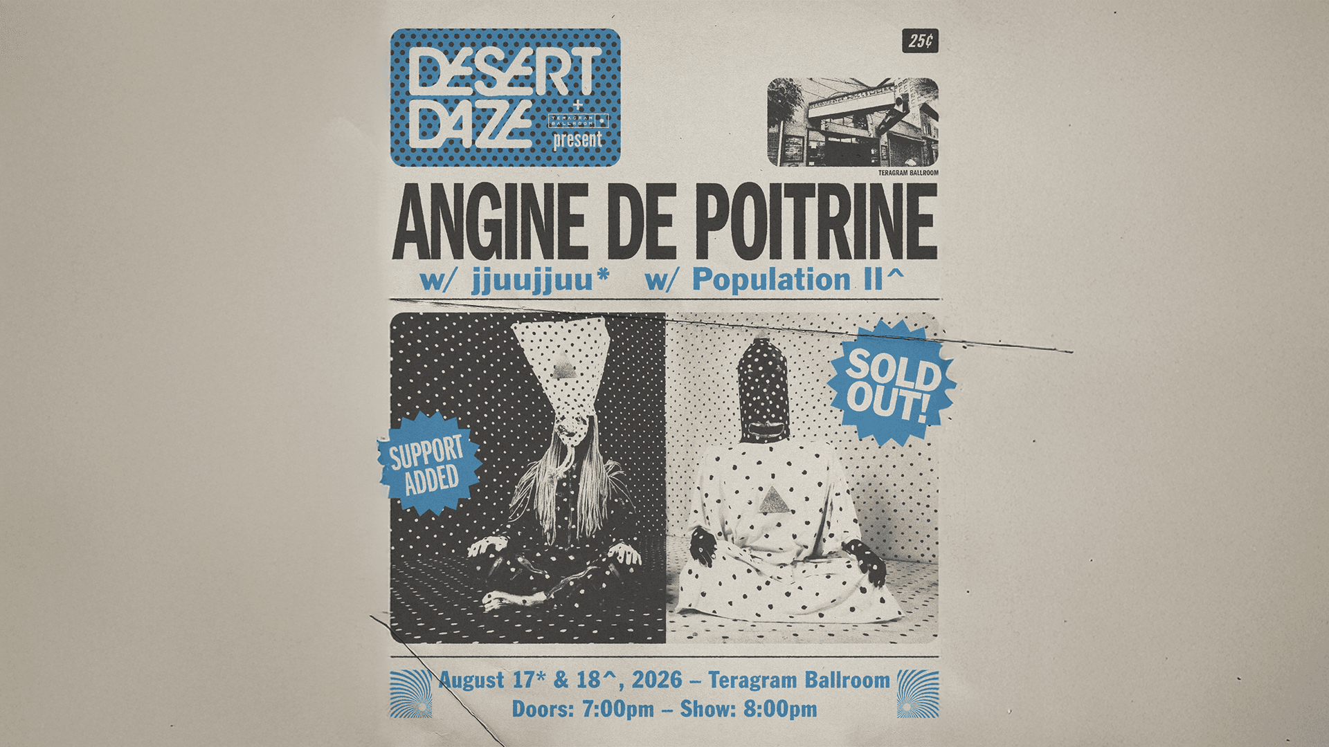 Angine de Poitrine at Teragram Ballroom