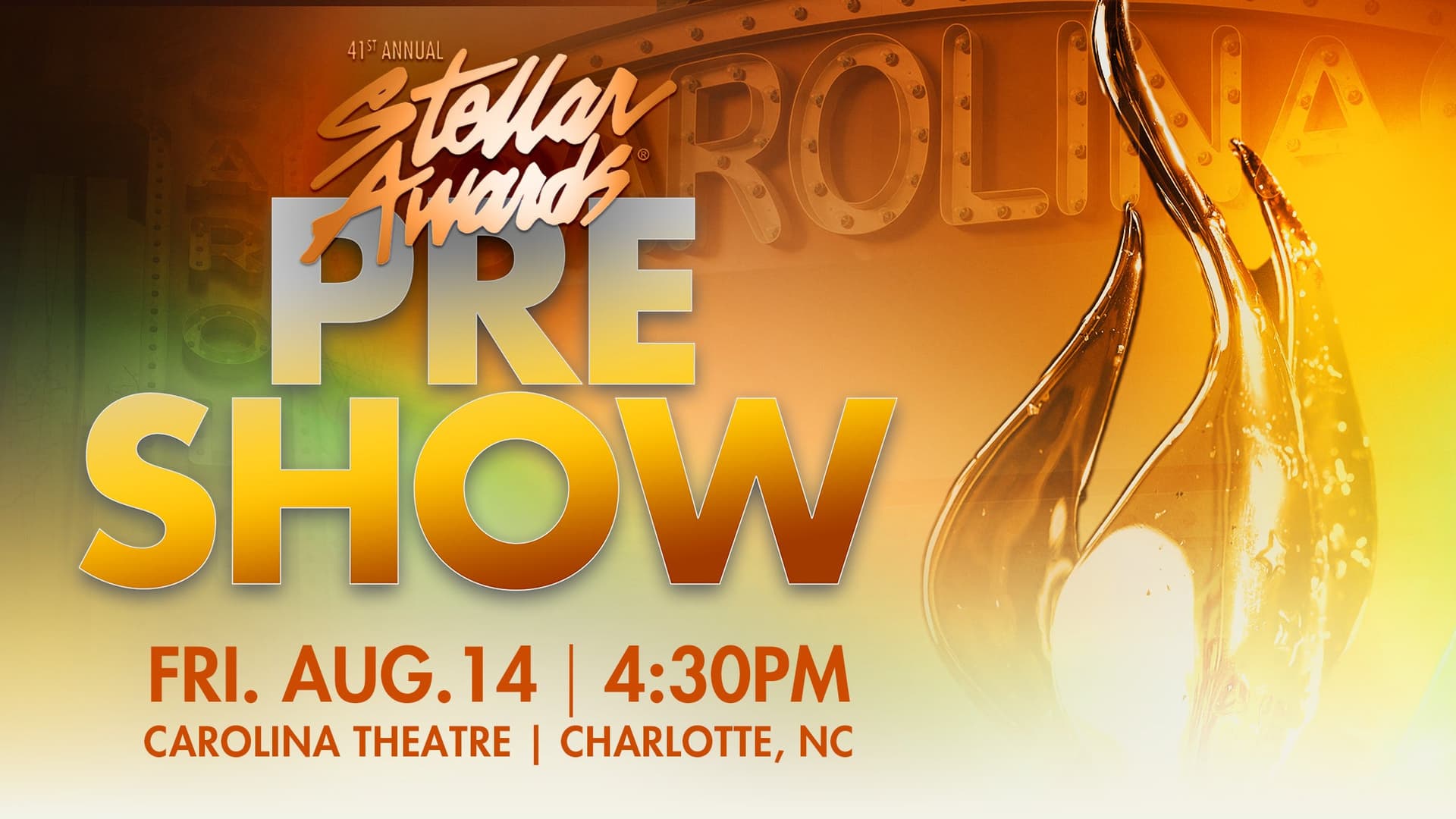41st Annual Stellar Gospel Awards Pre-Show at The Carolina