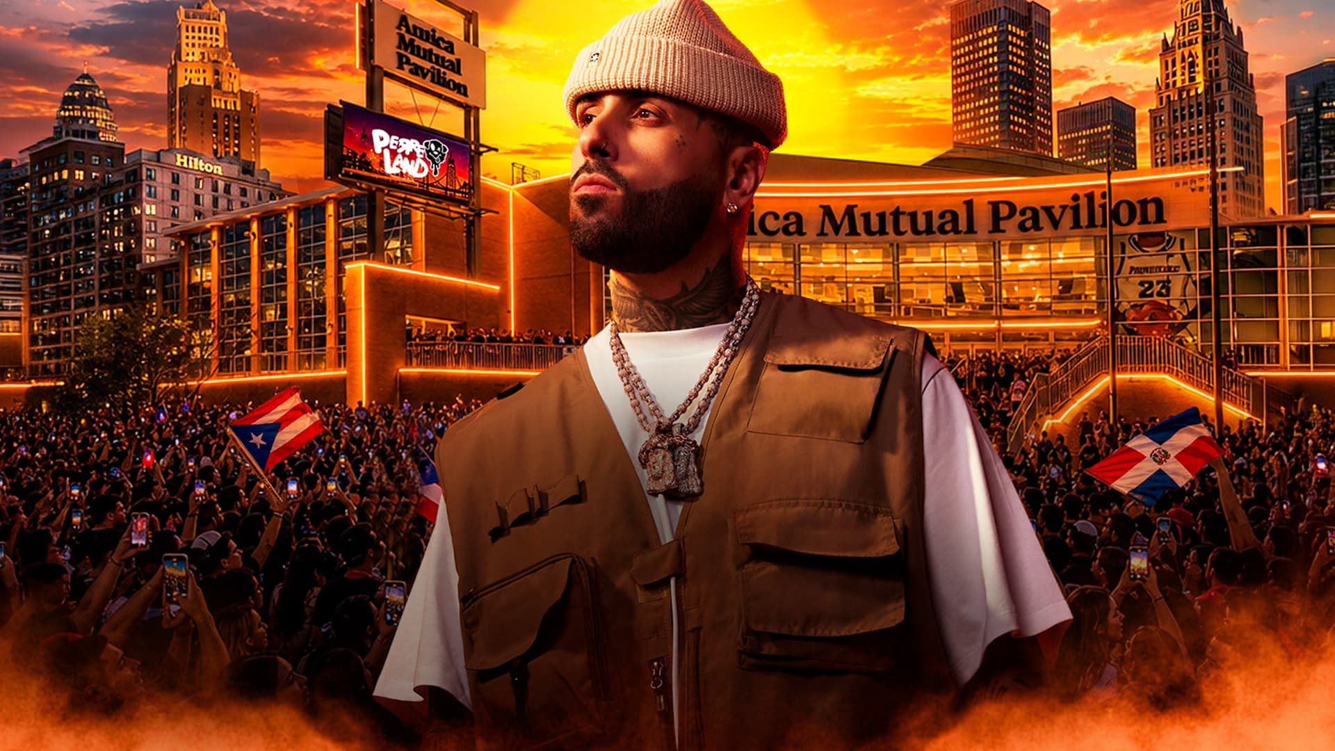 Nicky Jam at Amica Mutual Pavilion