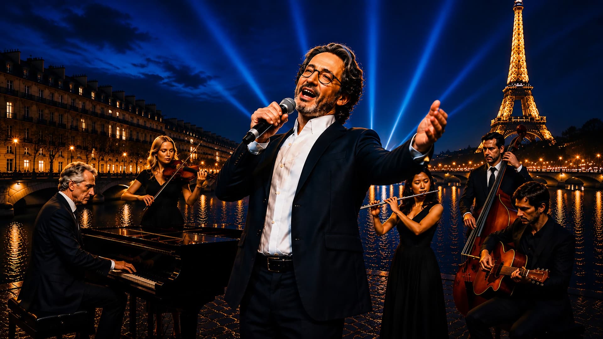 Ghassan Yammine Sings Aznavour at Meridian Arts Centre: George Weston