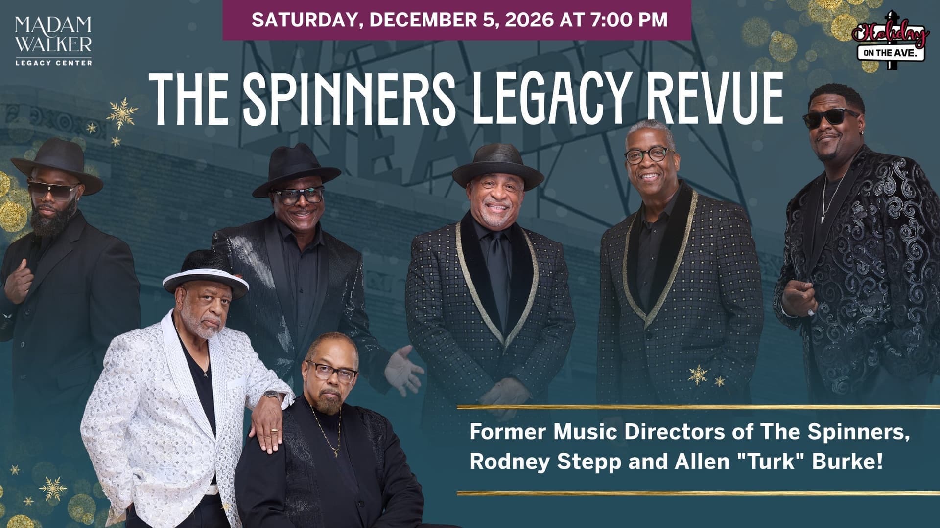 The Spinners at Walker Theatre