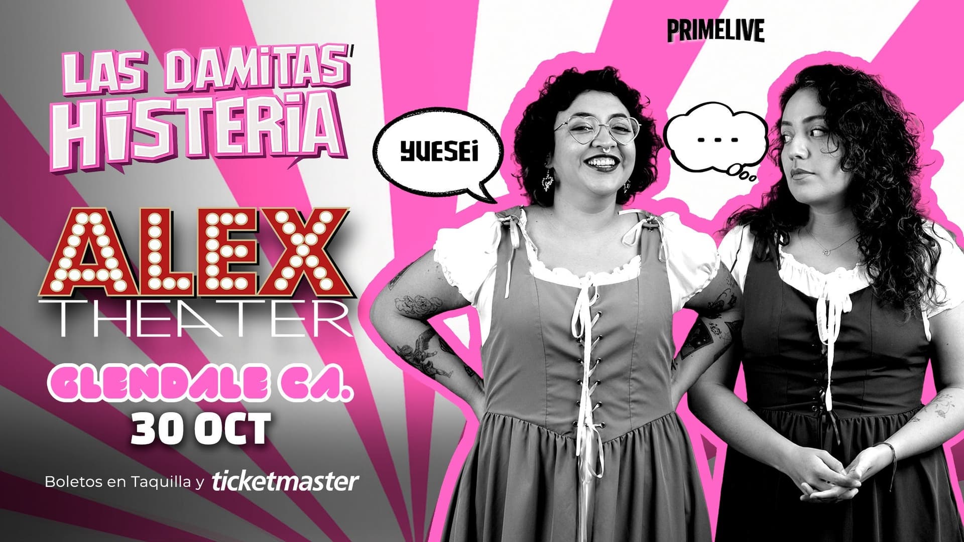 Las Damitas Histeria - USA Tour 2026 at Alex Theatre