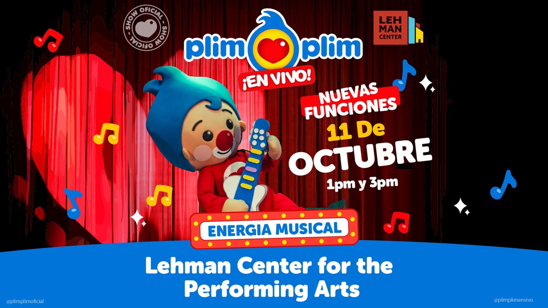 Plim Plim "En Vivo" at Lehman Center for the Performing Arts