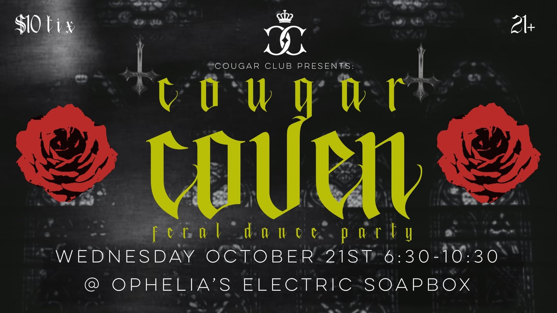 Cougar Club at Ophelia's Electric Soapbox