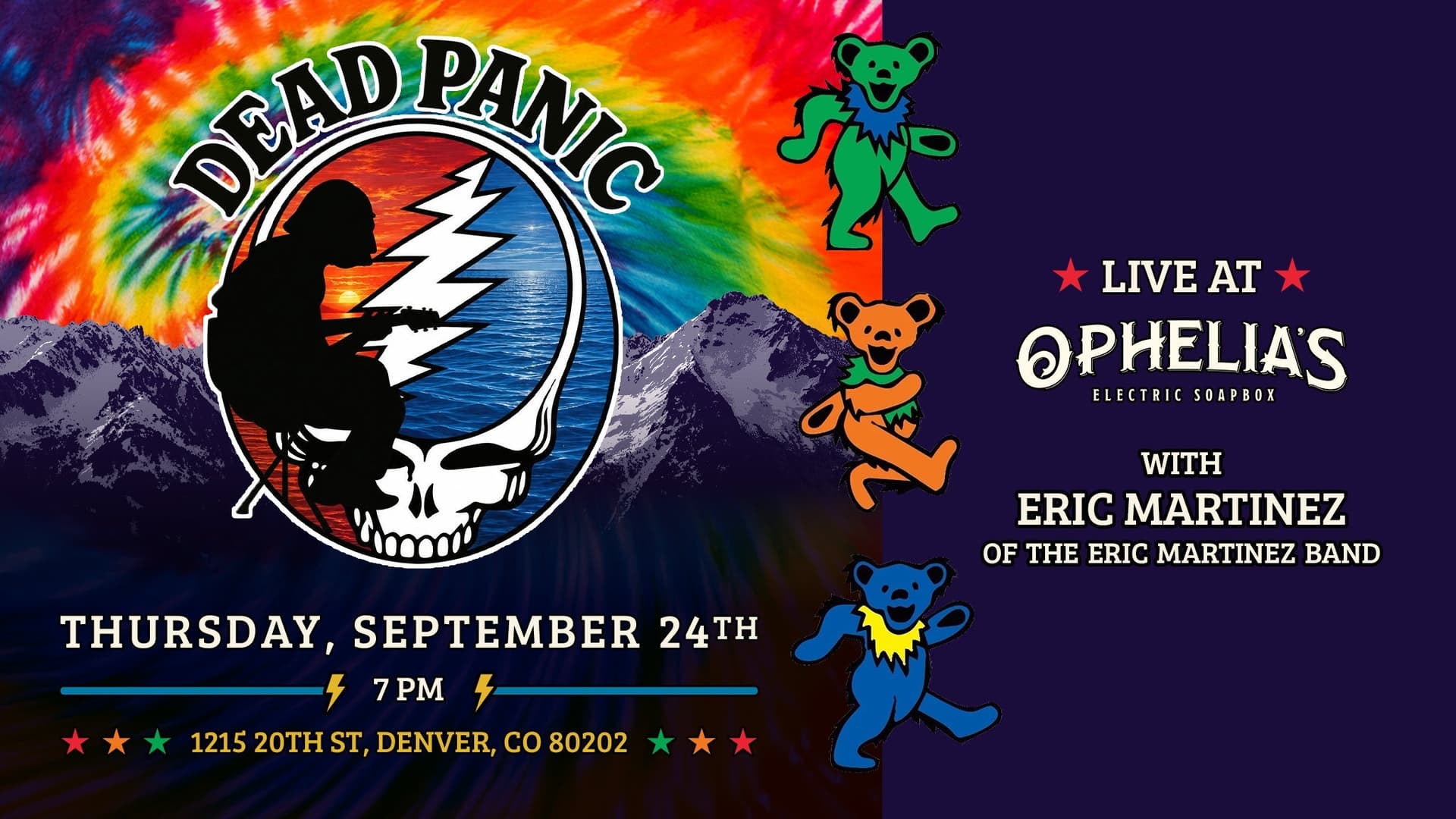 Dead Panic w/ Eric Martinez at Ophelia's Electric Soapbox