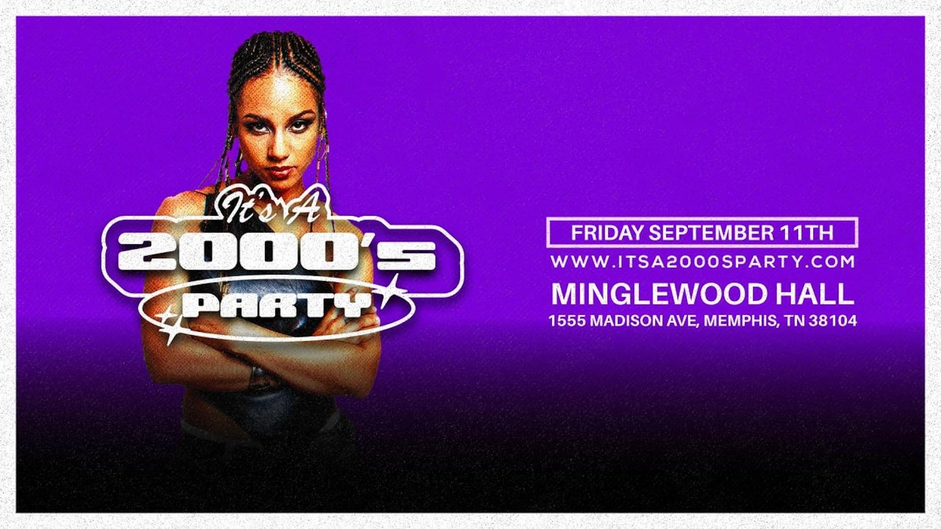 It's A 2000's Party at Minglewood Hall