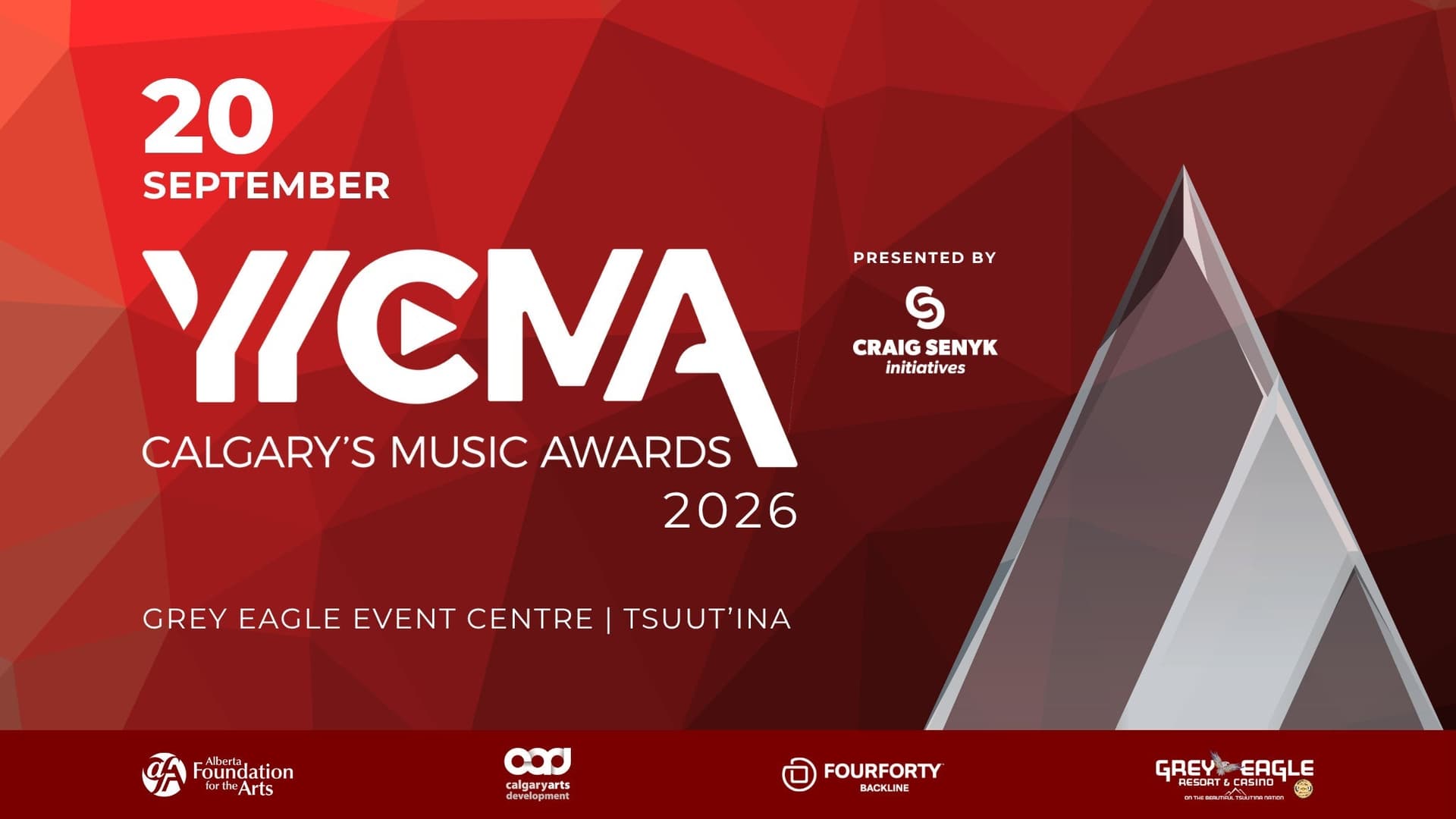 2026 YYC Music Awards at Grey Eagle Event Centre