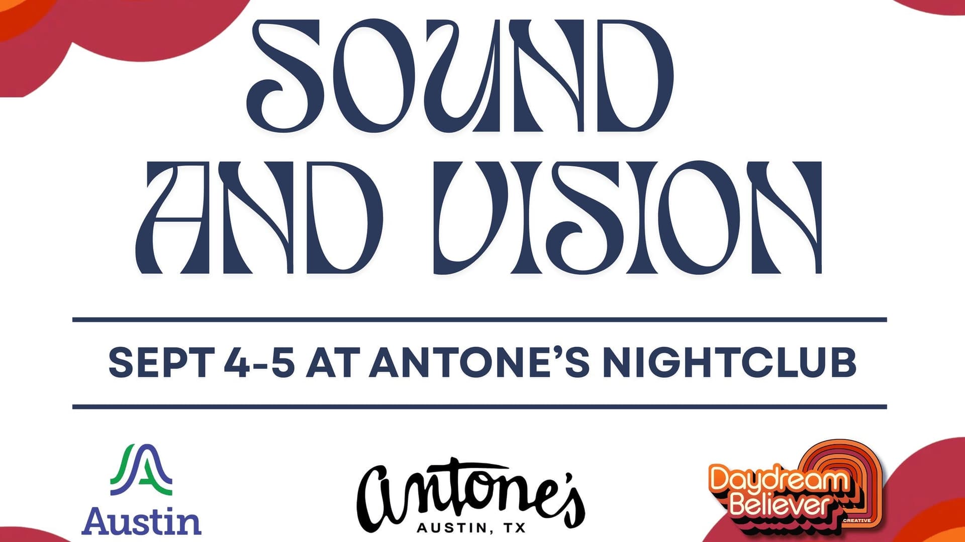 Sound & Vision at Antone's Nightclub