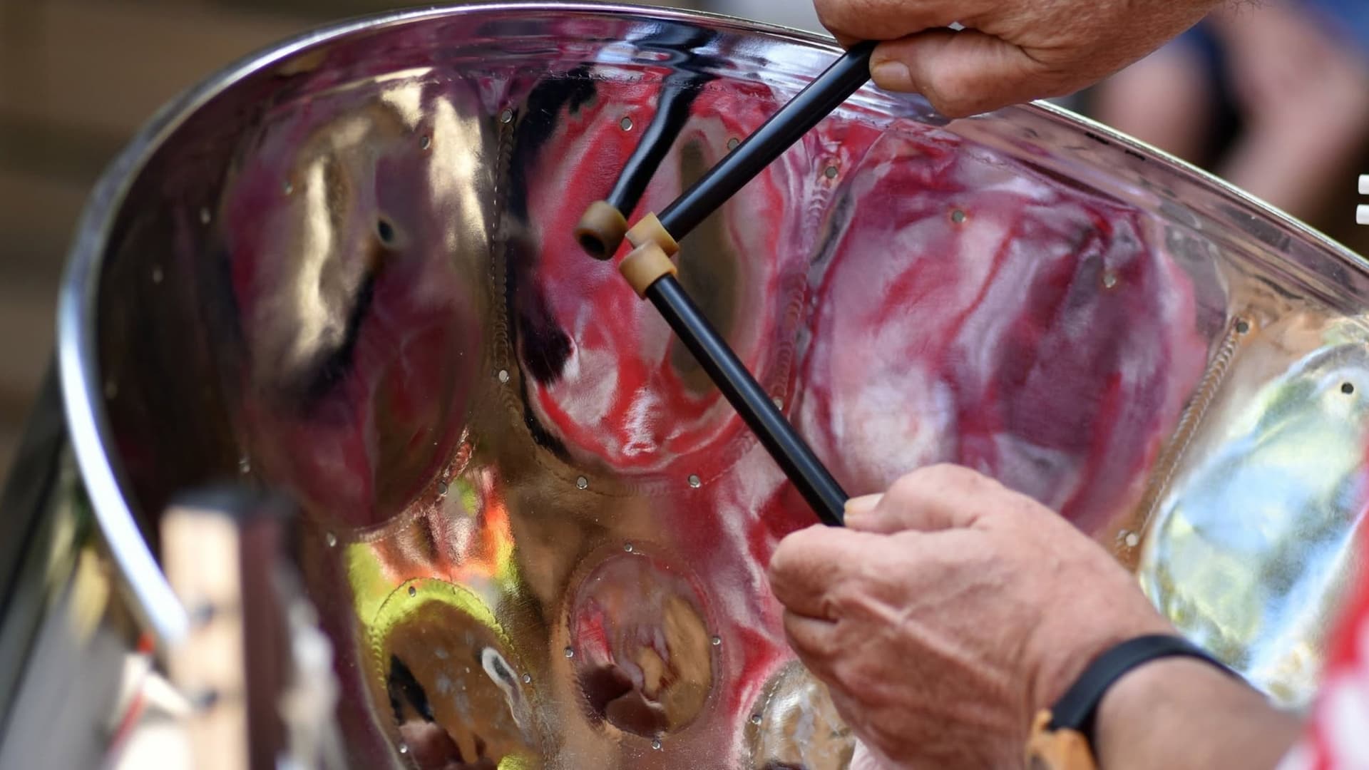 Steel Drums Ensemble at Peter and Cynthia Zinober Concert Hall