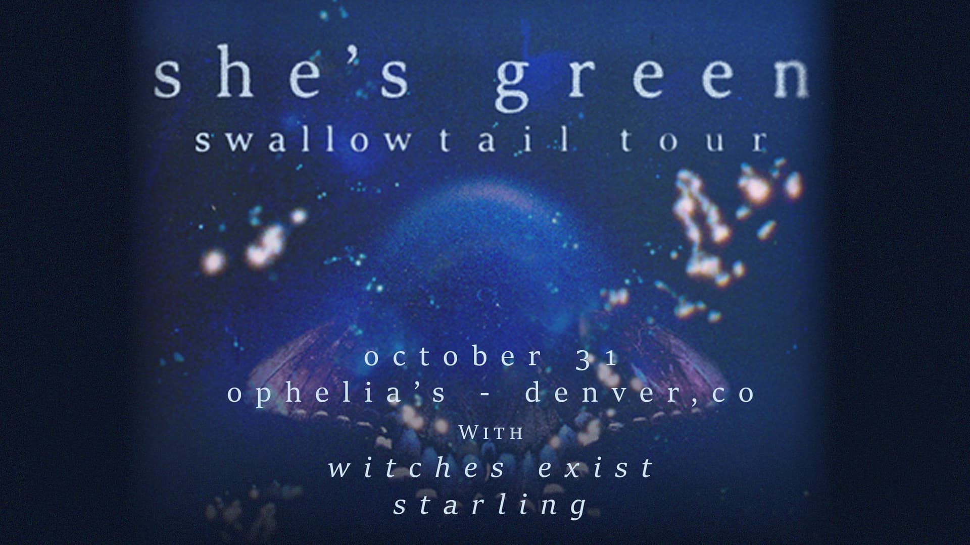 she's green at Ophelia's Electric Soapbox