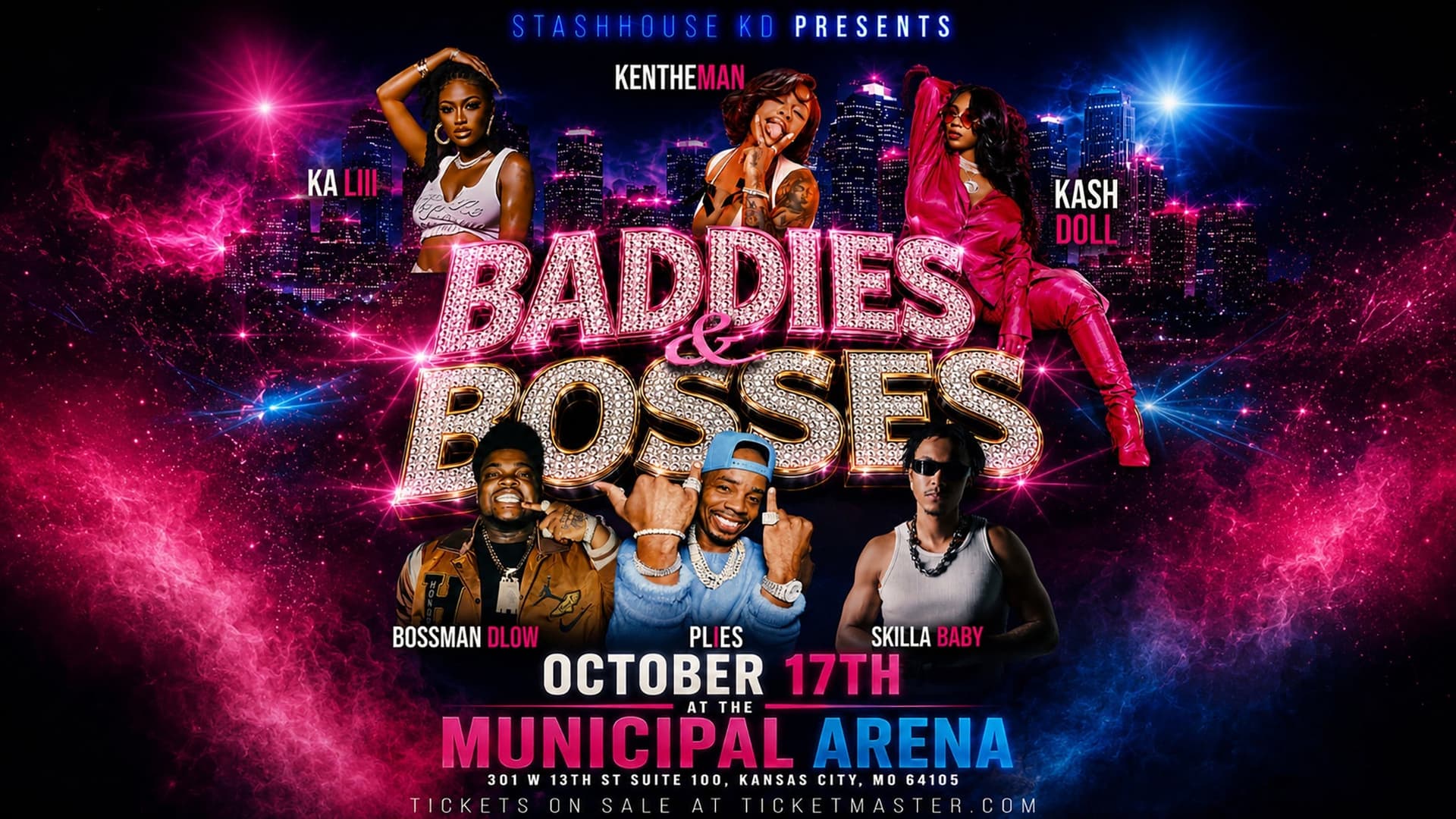 BossMan Dlow at Municipal Auditorium