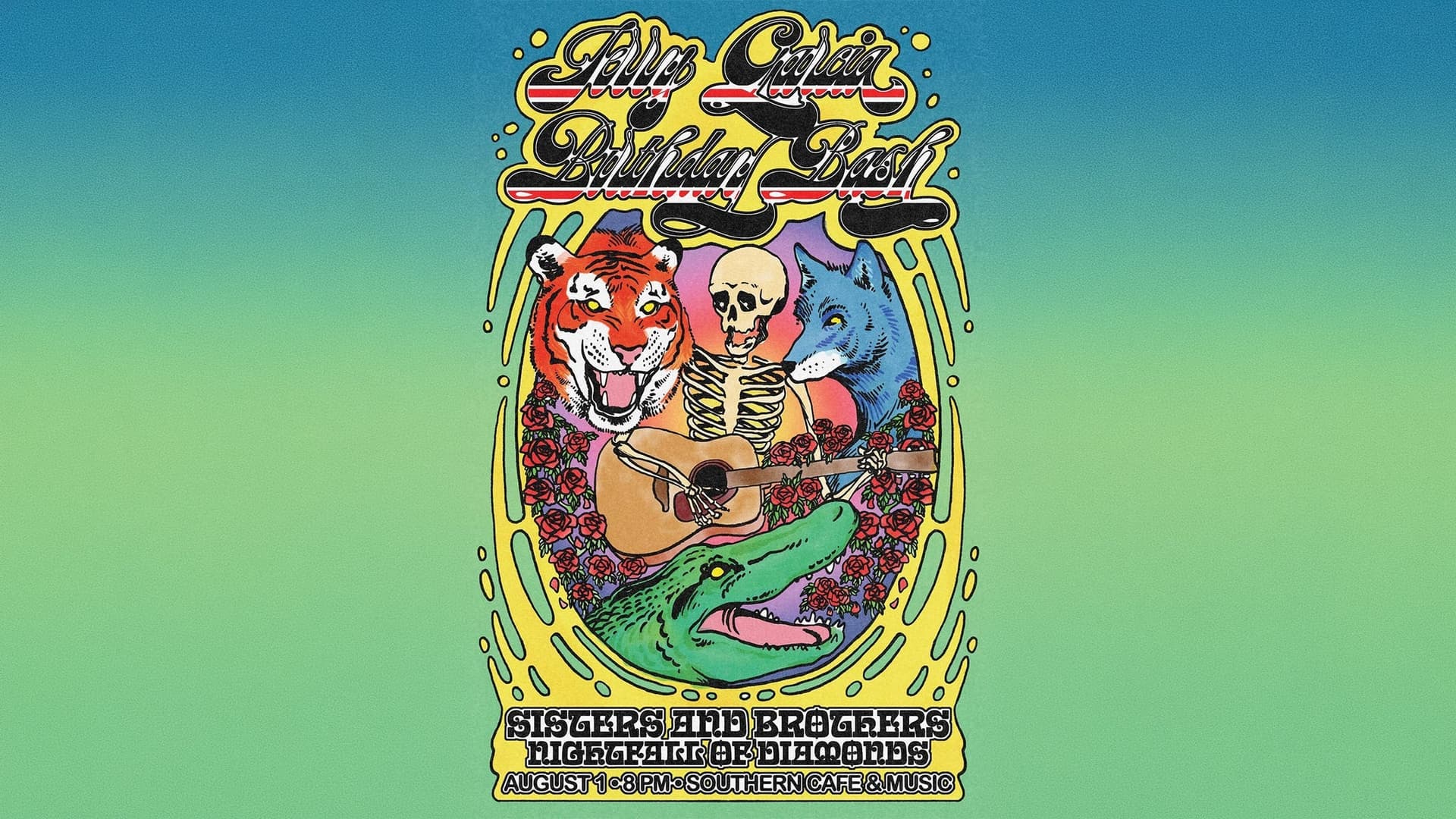 Garcia's Birthday Bash with Sisters & Brothers & Nightfall of DIamonds at The Southern Café & Music Hall